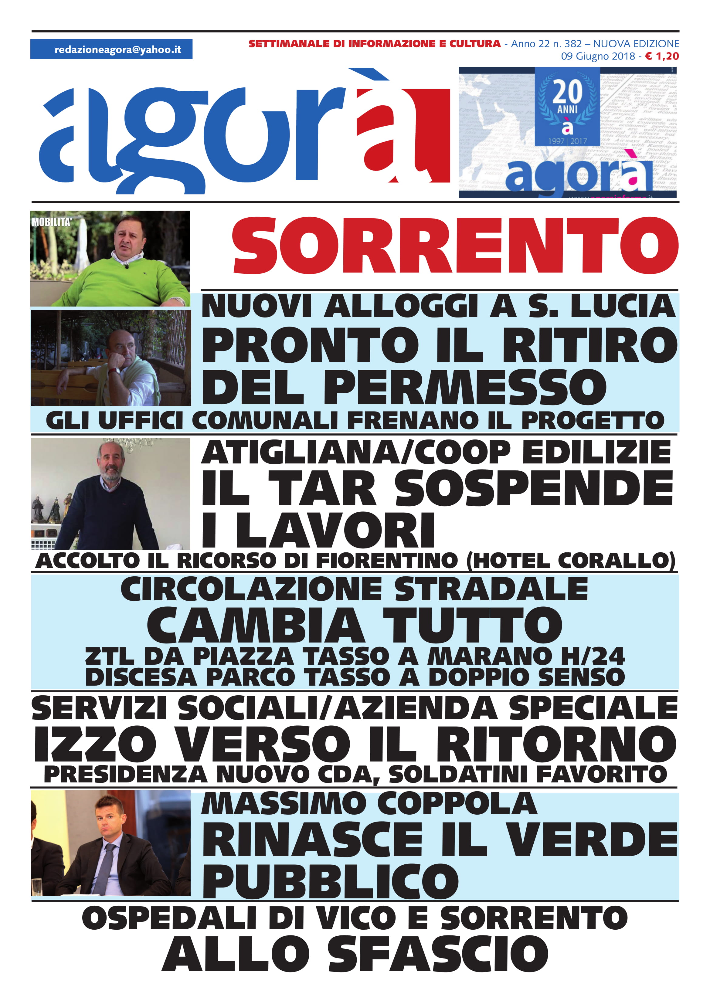 56 alloggi a s. lucia. sospeso il permesso. confermata anticipazione ... E pronto il permesso